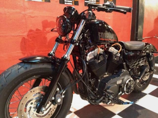 T&amp;T BIKE RAMA2 ขาย H-D FORTY EIGHT 2013อินวอย+สรรพสามิตวิ่งเพียง 7XXXโล มาพร้อมของเเต่งล้นๆเพียงราคา 495000 ฿