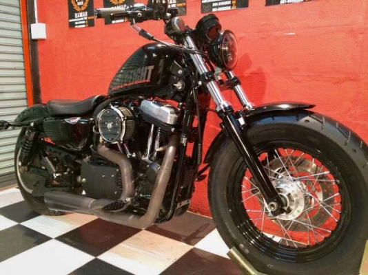 T&amp;T BIKE RAMA2 ขาย H-D FORTY EIGHT 2013อินวอย+สรรพสามิตวิ่งเพียง 7XXXโล มาพร้อมของเเต่งล้นๆเพียงราคา 495000 ฿