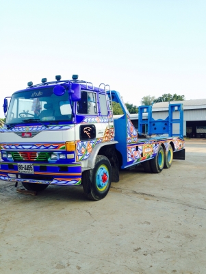 ขายเทเลอร์ลากรถเกี่ยวข้าวHino. KTหัวF18เครื่อง195สภาพสวยพร้อมใช้งาน