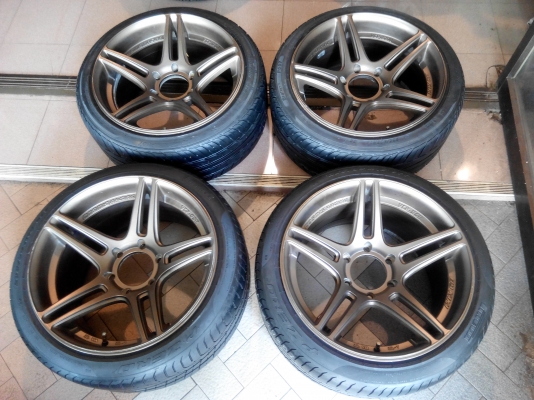 ล้อ Cosmis แท้ ขอบ18 น9ล10.5 6รู พร้อมยาง