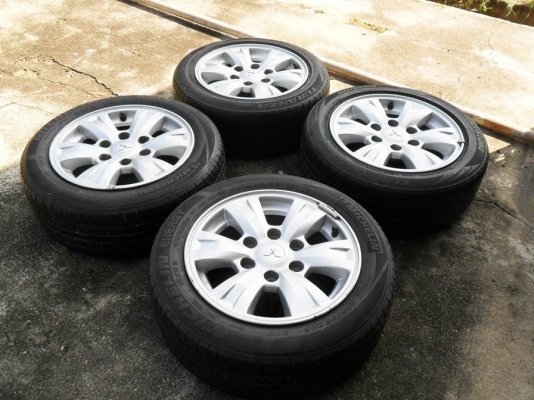 ล้อแม็กซ์แท้ พร้อมยาง ขอบ16นิ้ว 6รู139 (4วง=3,600บ.)วงละ900เอง ไม่แตก ไม่ดุ้ง  ใส่กระบะ ที่ดุมล้อ6รู139ได้เกือบทุกรุ่น T.092-9351644