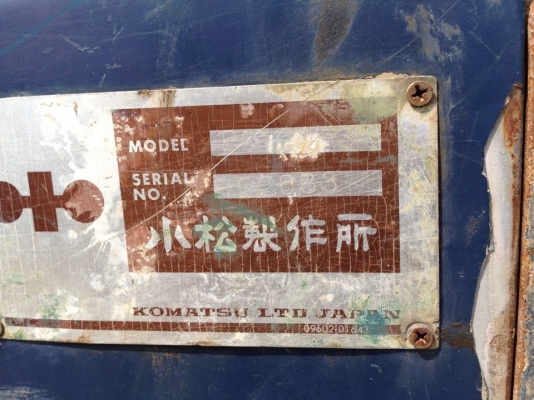 PC120-3  รถในเครื่องแน่น ราคา 480,000