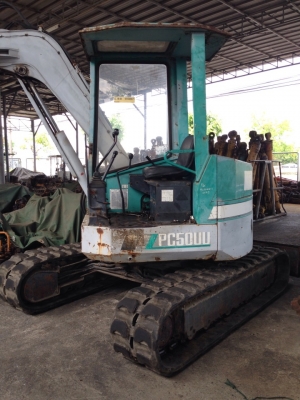 KOMATSU PC 50U-1 เก่าญี่ปุ่นไม่เคยใช้งานในไทย  ราคา 420,000