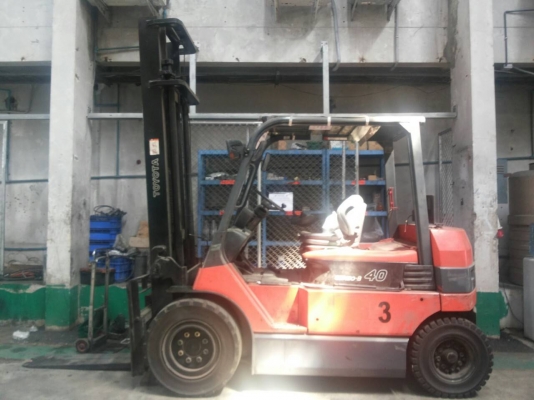 ขายถูกๆ 7FB40 รถฟอร์ลิฟท์ไฟฟ้านั่งขับ 4 ตัน โทร 083 081 2889 ฟ้า