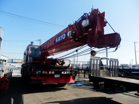 รถเครน Kato KR45HV#051081 ปี1989 Crane 45t สต็อกเราที่ญี่ปุ่น สนใจโทร. 080-6565422 (หนิง)