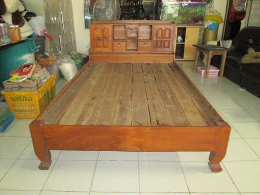 สภาพสวยมาก  แข็งแรง  ไม้สัก  ของ รตอ.ย้ายกลับบ้าน