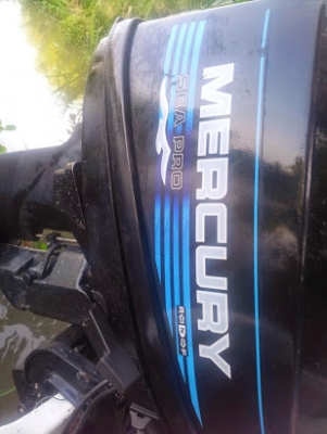 เรือเร็ว มือสอง เครื่อง Mercury 15 HP Model Sea Pro เรือเร็ว มือสอง เครื่อง Mercury 15 HP Model Sea Pro