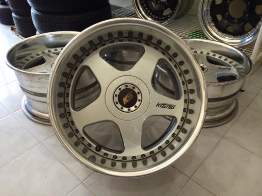 ขายล้อ SSR KOENIG 18" F9.5 R11 5/114.3 ออฟลึกๆ หล่อมาก
