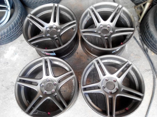 ล้อ Cosmis แท้ ขอบ18 น9ล10.5 5รู ล้อสวยๆ