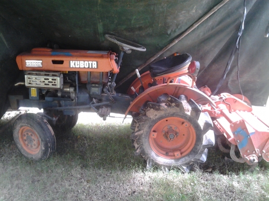 ขายตามสภาพรถไถคูโบต้าB5000สภาพสวยมีโรต้ารี