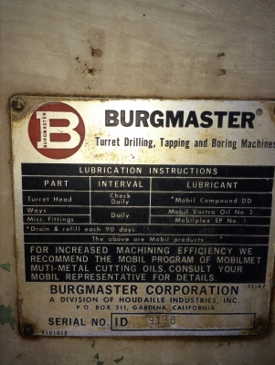 แท่นเจาะ BURGMASTER