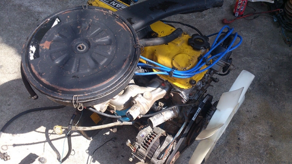 ขายเครื่องยนต์เบนซินขับหลังนิสสัน Z 7850 บาท