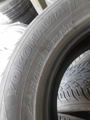 225/65R17 YOKOHAMA PARADA Spec-X ชุด 4 เส้น ( ไม่มีปะ ) TEL.081-427-3941 225/65R17 YOKOHAMA PARADA Spec-X ชุด 4 เส้น ( ไม่มีปะ ) TEL.081-427-3941
