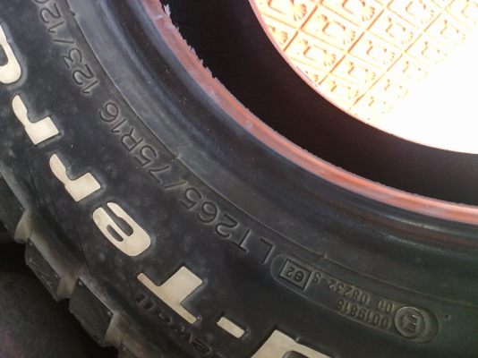 ขายยางBF 265/75R16ปี2010 ขายยางBF 265/75R16ปี2010