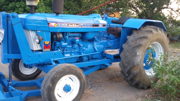 ขายรถไถ FORD 6600 T3 เต็มตัว พร้อมใบมีด ผาน 7 ของ KK