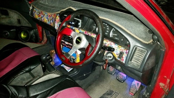 โดเรมอน สีแดง เครื่องเดิม พร้อมโอน ทะบียนปี 58 ติดเครื่องเสียงมาใหม่ โดเรมอน สีแดง เครื่องเดิม พร้อมโอน ทะบียนปี 58 ติดเครื่องเสียงมาใหม่