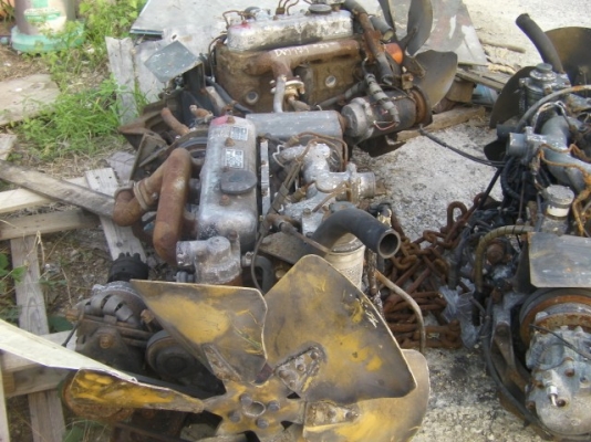 เครื่องยนต์ดีเซลมิซู รุ่น4DQ50ขายตามสภาพ 9,500บาท