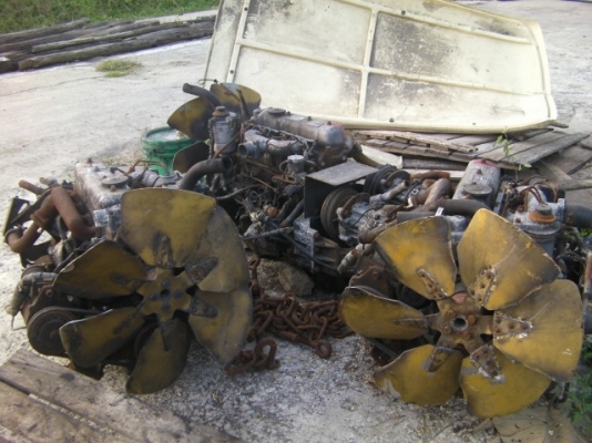 เครื่องยนต์ดีเซลมิซู รุ่น4DQ50ขายตามสภาพ 9,500บาท