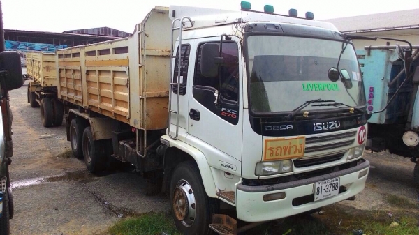 ขายด่วน  รถสิบล้อสองเพลาดั้มพ์  ISUSU  DEGA270 ยูโร 2 ปี 49 สภาพดีมาก พร้อมใช้งาน  เฉพาะตัวแม่