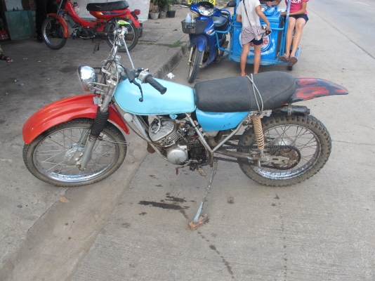 ขายรถวิบาก  DT100 ไม่มีเล่มทะเบียน