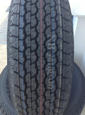 ยางใหม่ bridgestone dueler 255-70-15 ปี 14
