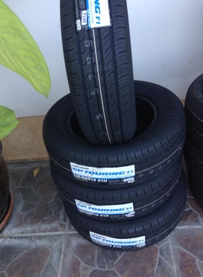 ยาง ใหม่ Dunlop T1 195-65-15 เส้นละ 1,850