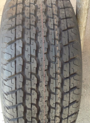 ยางอะไหล่ bridgestone dueler 255-65-17 ปี 13 พร้อมกะทะ