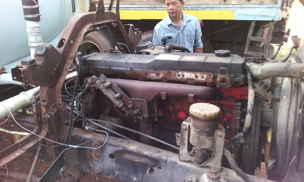 ขายด่วนรถ6ล้อFSRเครือง195แรงช่วงสันต่อดรั้มยาว4.5ม