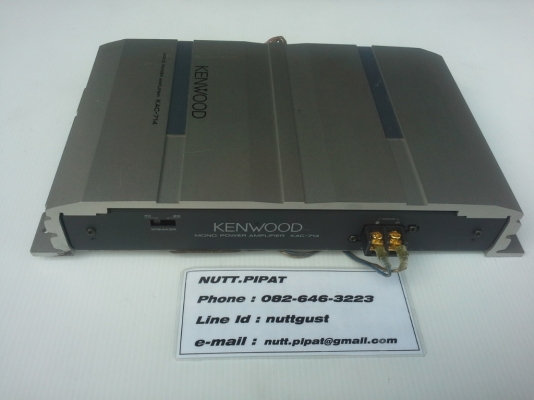 แอมป์ Kenwood KAC-714 Mono Amp 200W แอมป์ Kenwood KAC-714 Mono Amp 200W