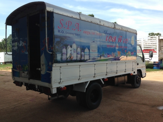 ISUZU NKR ปี 2549 เครื่อง 130 แรงเทอร์โบ 6ล้อเล็ก ยาว 4.30 เมตร