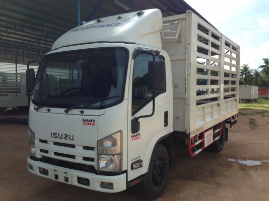 ISUZU NMR ปี 2552 เครื่อง 130 แรงเทอร์โบ 6ล้อเล็ก ยาว 4.30 เมตร