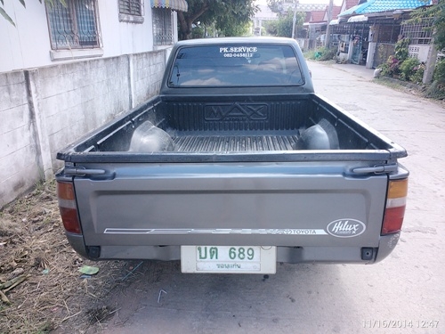 ขายด่วนTOYOTA MIGHTY-X แค๊ป ปี 37 เครื่องดีมากแน่นๆ พวงมาลัยเพาเวอร์ ล้อแม็ก