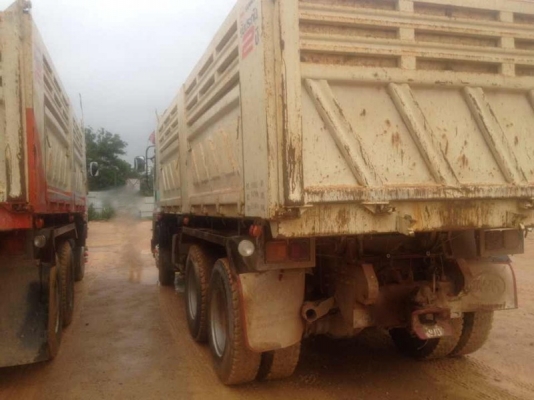 รถอีซูซุ 10 ล้อดั้ม FVZ  300 แรงม้า. ปี 55 - 56  ( มีขาย 3 พ่วง. )  สนใจติดต่อ 081 - 6079515