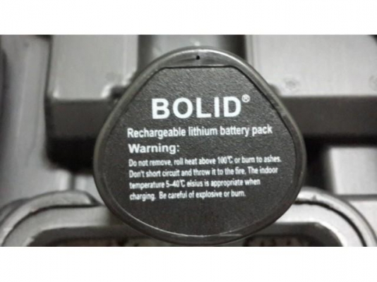 สว่านไร้สาย bolid แบ็ต 12 โวลท์ ลิเธียมครับพร้อมกล่อง