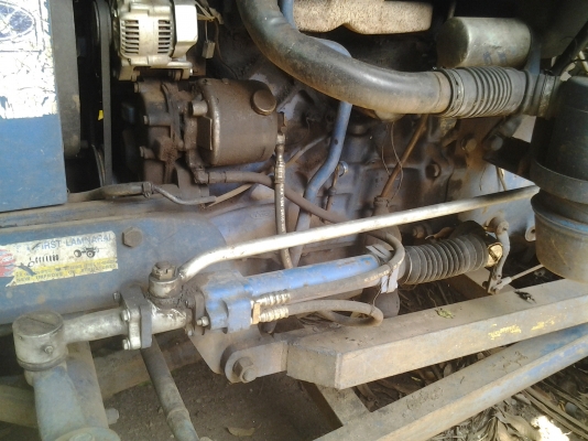 ขายตามสภาพรถไถ6610สภาพดีมีดันหน้ามีพาน7เสื้อลาย