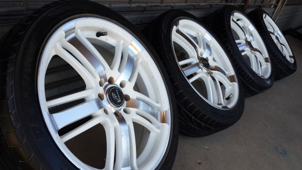 Valenza ขอบ 17 4รู100/114 แถมยาง Deestone ปี12