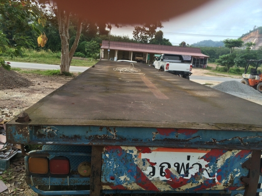 หางพื้นเรียบPANUS 2คานยาว12ม.สภาพดีพร้อมใช้ คัสซี 45 (ใช้งานอยู่)ช่วงล่างแน่น คัสซีสวย..