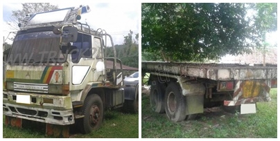 ขายยกชุด รถบรรทุก 10 ล้อ หัวลาก+ หางพื้นเรียบ   2  เพลา สามมิตร