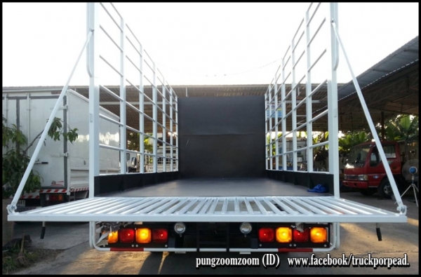 ทำกระบะเหล็กคอกไก่ NQR กระบะเหล็กสูง 2.10 ม. ยาว560ม. ฝาท้ายสูง 120 ม. กว้าง 2.30 ม. ทำกระบะเหล็กคอกไก่ NQR กระบะเหล็กสูง 2.10 ม. ยาว560ม. ฝาท้ายสูง 120 ม. กว้าง 2.30 ม.