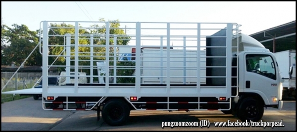 ทำกระบะเหล็กคอกไก่ NQR กระบะเหล็กสูง 2.10 ม. ยาว560ม. ฝาท้ายสูง 120 ม. กว้าง 2.30 ม. ทำกระบะเหล็กคอกไก่ NQR กระบะเหล็กสูง 2.10 ม. ยาว560ม. ฝาท้ายสูง 120 ม. กว้าง 2.30 ม.