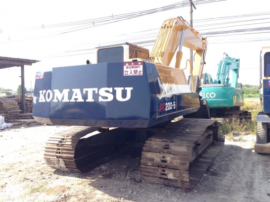 ขายรถแมคโครPC200-5สภาพพร้อมใช้ ระบบไฟฟ้าครบ สนใจติดต่อคุณบอย085-156-2314 ขายรถแมคโครPC200-5สภาพพร้อมใช้ ระบบไฟฟ้าครบ สนใจติดต่อคุณบอย085-156-2314