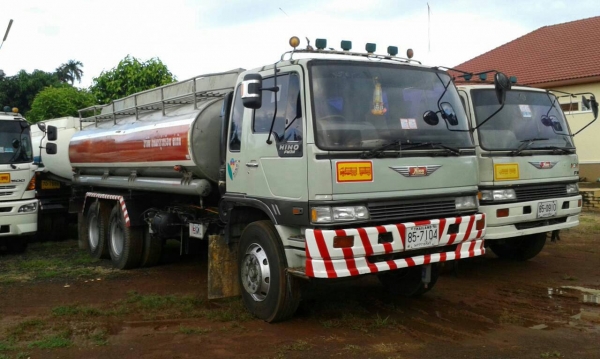 ขายรถบรรทุกน้ำเชื่อม FM3M จำนวน 2 พ่วง