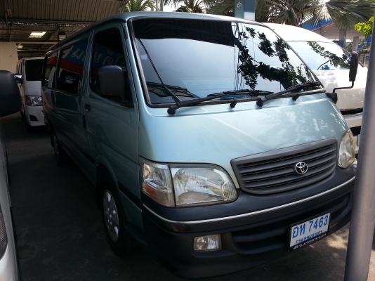 ขายราคาพิเศษ ! รถตู้ Toyota หัวจรวด (ช่วงยาว) ปี 2003 สภาพร้อมใช้งาน