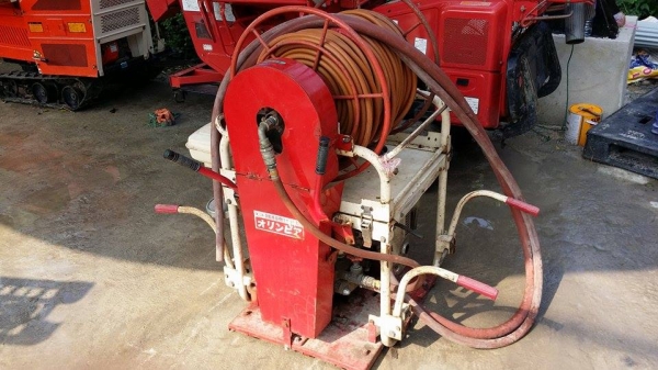 เครื่องฉีดยาแรงดัน เครื่องยนต์ HONDA G400 พร้อมสายฉีด 100 เมตร เก่าญี่ปุ่น สภาพดี เครื่องพร้อมใช้งาน เครื่องฉีดยาแรงดัน เครื่องยนต์ HONDA G400 พร้อมสายฉีด 100 เมตร เก่าญี่ปุ่น สภาพดี เครื่องพร้อมใช้งาน