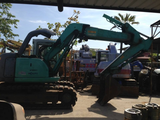 KOBELCO SK 130LR-Mark6 สภาพนางฟ้า #N011  รถขุด : KOBELCO SK 130LR-Mark6 ชั่วโมง :  เครื่องยนต์ : 4BG1-18470 เลขซีเรียล :YXD401783 สภาพ : 90\% พร้อมลุยงาน ราคา :1,300,000 บาท พร้อมเอกสารใบอินวอย รถเก่าญี่ปุ่นไม่เคยใช้งานในไทย