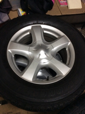 ขายแม็กเดิมD maxขอบ17 พร้อมยางบริสโตนดอกหนามากๆ