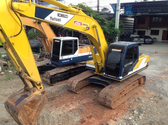 KOBELCO SK200-3 ไฟฟ้าเต็ม เครื่องกองเดี่ยว เลขตัวรถ16xxx แอรเดิมๆติดรถ