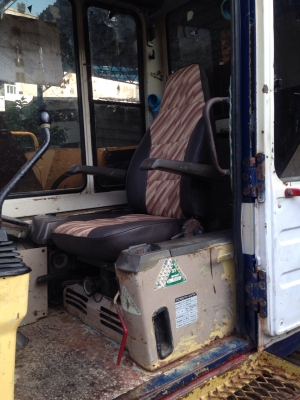 KOMATSU PC 100-5 ไฟฟ้าไม่เต็ม เอกสารใบอินวอย มีแอรรถเดิมๆ