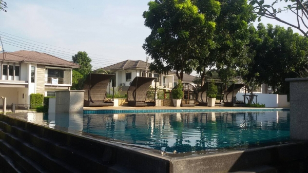 HOT ขายบ้านเดี่ยว หมู่บ้าน ฮาบิเทีย ปัญญาอินทรา 2 เนื้อที่ 112 ตรว