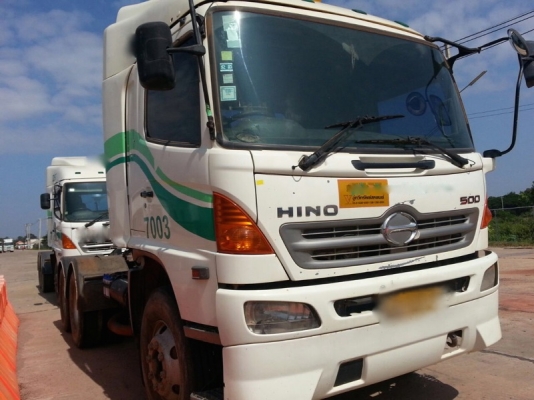 รถฮีโน่ 10 ล้อ หัวลาก 380 แรงม้า. ปี 52 - 53  (  มีขาย 10 หัว. )   สนใจติดต่อ 081 - 6079515